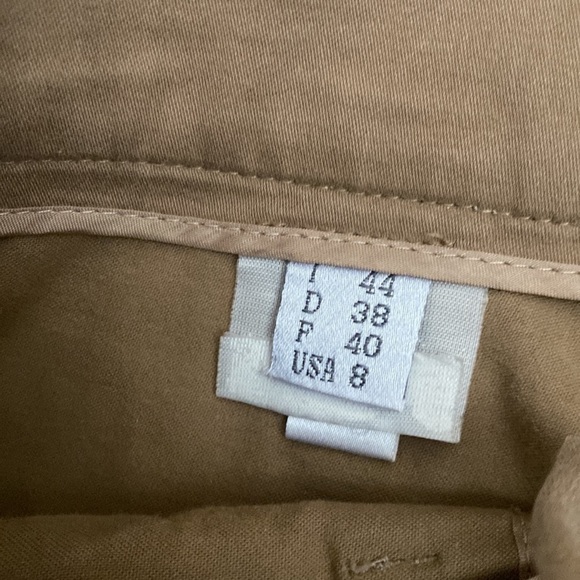 Gunex Italy Skirt US 8 Minimalist Fall Essential Camel Beige - Picture 9 of 11